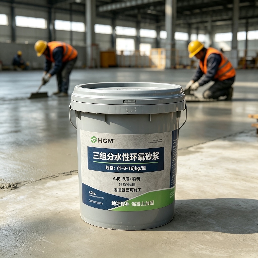 眉山三组份水性环氧砂浆